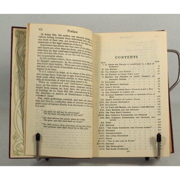 Uncle Tom's Cabin by Harriet Beecher Stowe Everyman's Library Leather 1922 - Picture 7 of 10